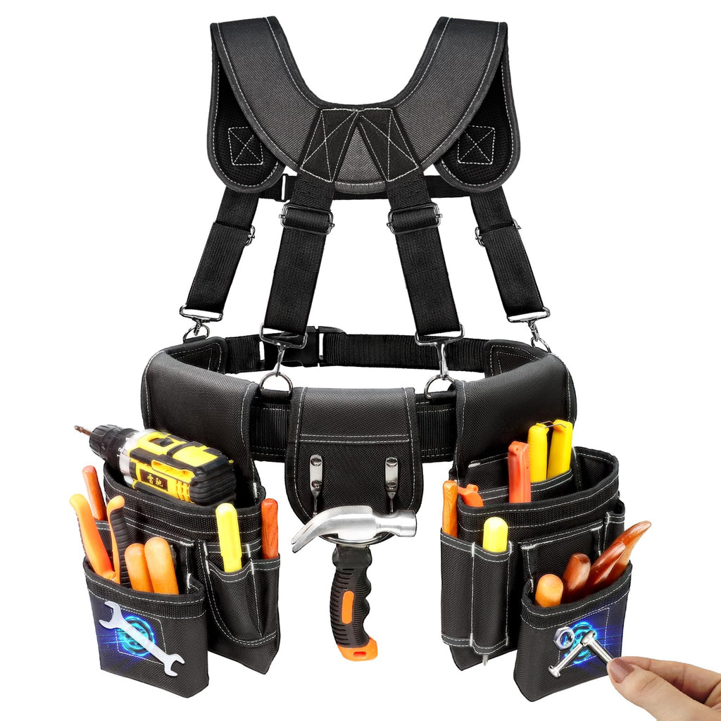 Tool Belt with Suspenders B640361
