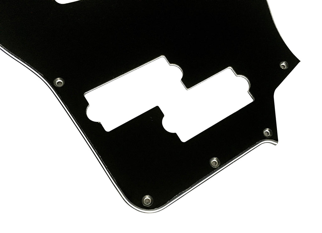 Custom Guitar Pickguard 3 Ply Black X779