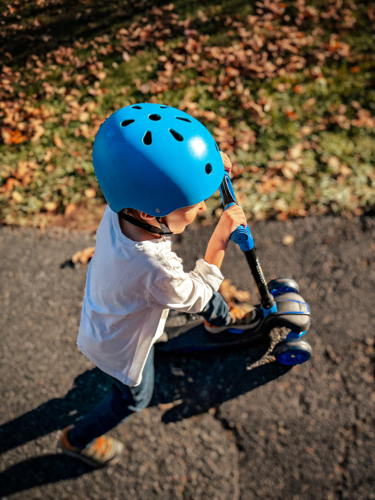 Kids 3-Wheel Foldable Kick Scooter R69694