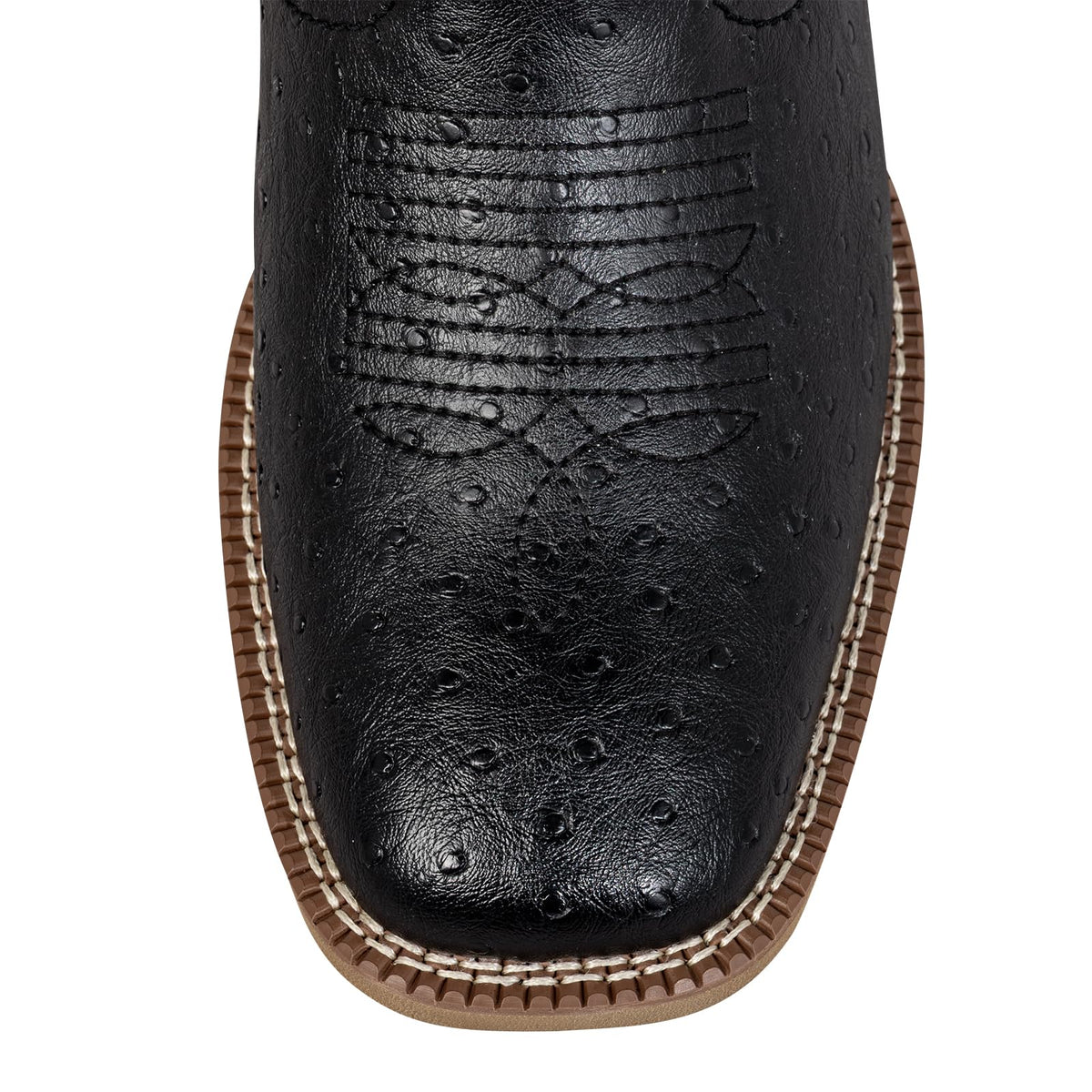 Mens Cowboy Boots Square Toe Wide Fit V85886