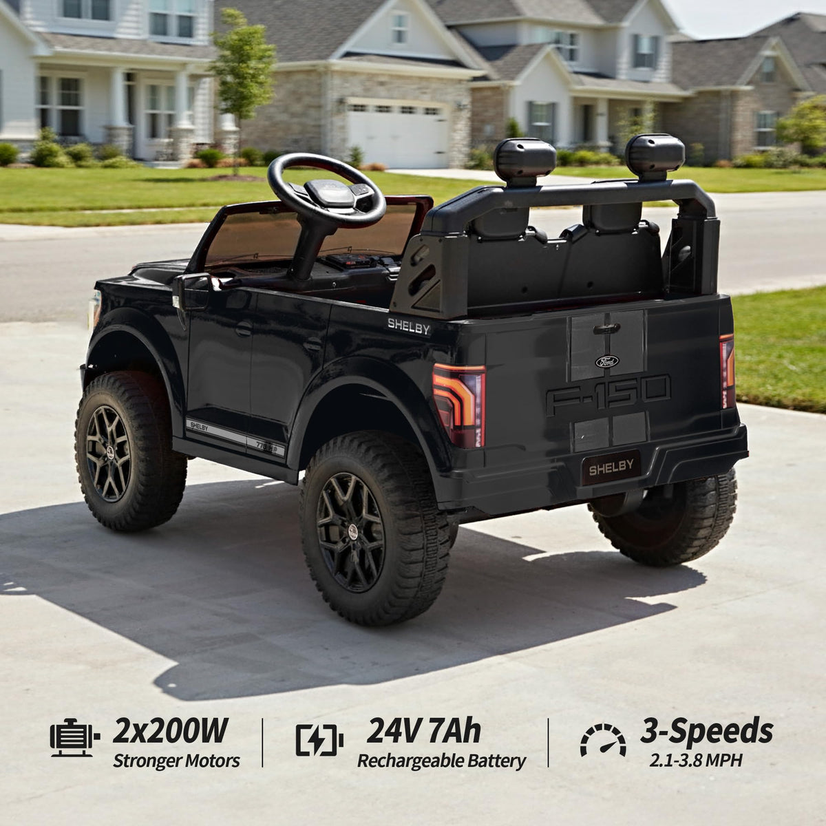 24V 2-Seater Ride on Toy Car J59908