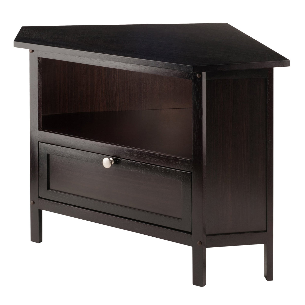 Espresso Corner TV Stand A298