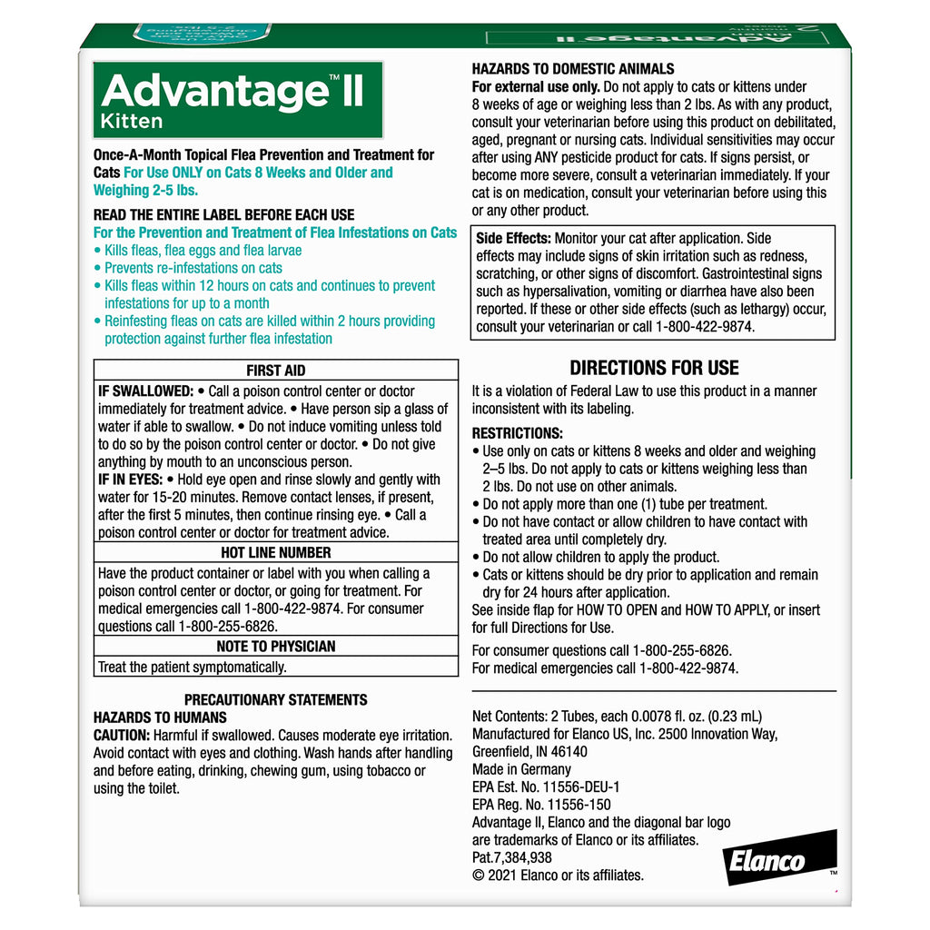 Topical Flea Treatment & Prevention 2ct O376184