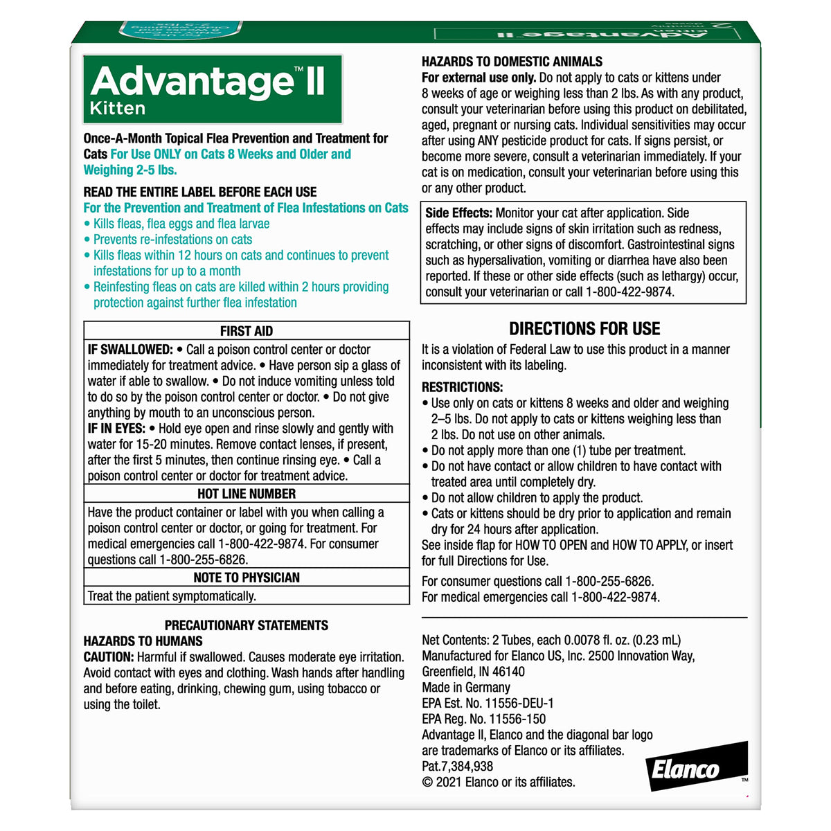 Topical Flea Treatment & Prevention 2ct O376184