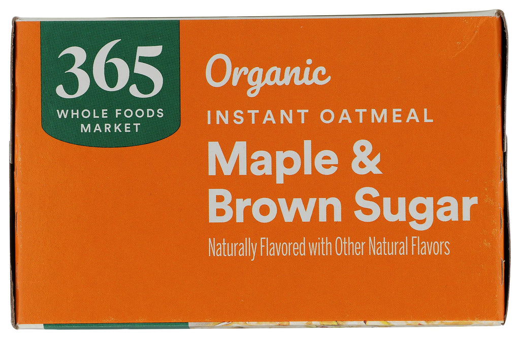 Organic Maple & Brown Sugar Instant Oatmeal Packets, 1.41 Ounce (Pack of 8) A234